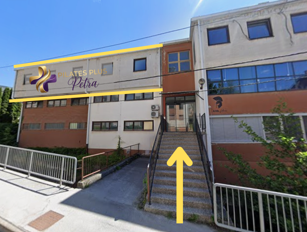 Vhod v studio Pilates Plus Petra
