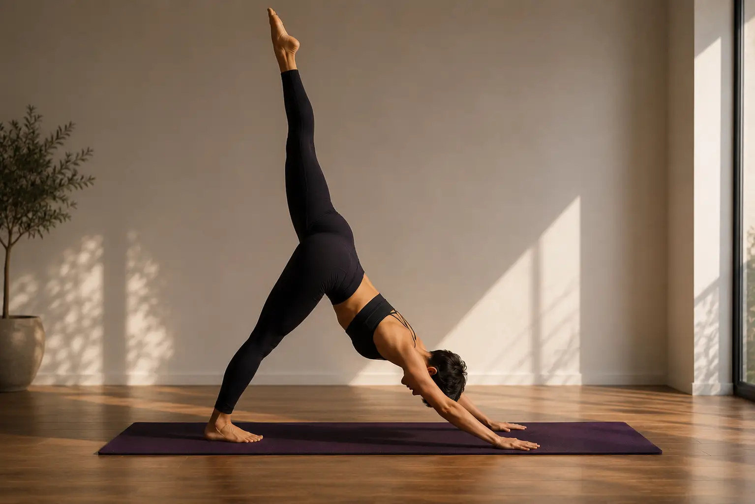 Pilates na blazini
